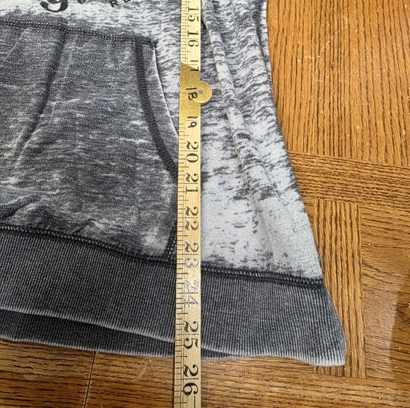 Disneyland Resort Mickey Mouse Gray Lightweight Sweatshirt Hoodie Estimate Size - Picture 4 of 5